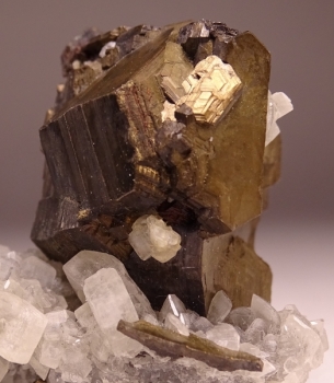 Pyrrhotite on Dolomite from Nova Lima, Minas Gerais, Brazil [db_pics/pics/DSC04765.jpg]