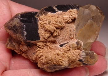 Topaz with Smoky Quartz from Nercinsk District, Transbaikalia, Russia [db_pics/pics/DSC04786.jpg]