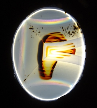 Montana Moss Agate w/Rainbow Iris from Yellowstone River Alluvial Gravels, Montana, USA [db_pics/pics/RMA99-image2.JPG]