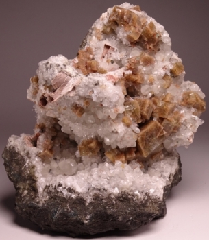 Chabazite with Calcite on Matrix from West Peterson, New Jersey [db_pics/pics/batch_300DSC01390.jpg]